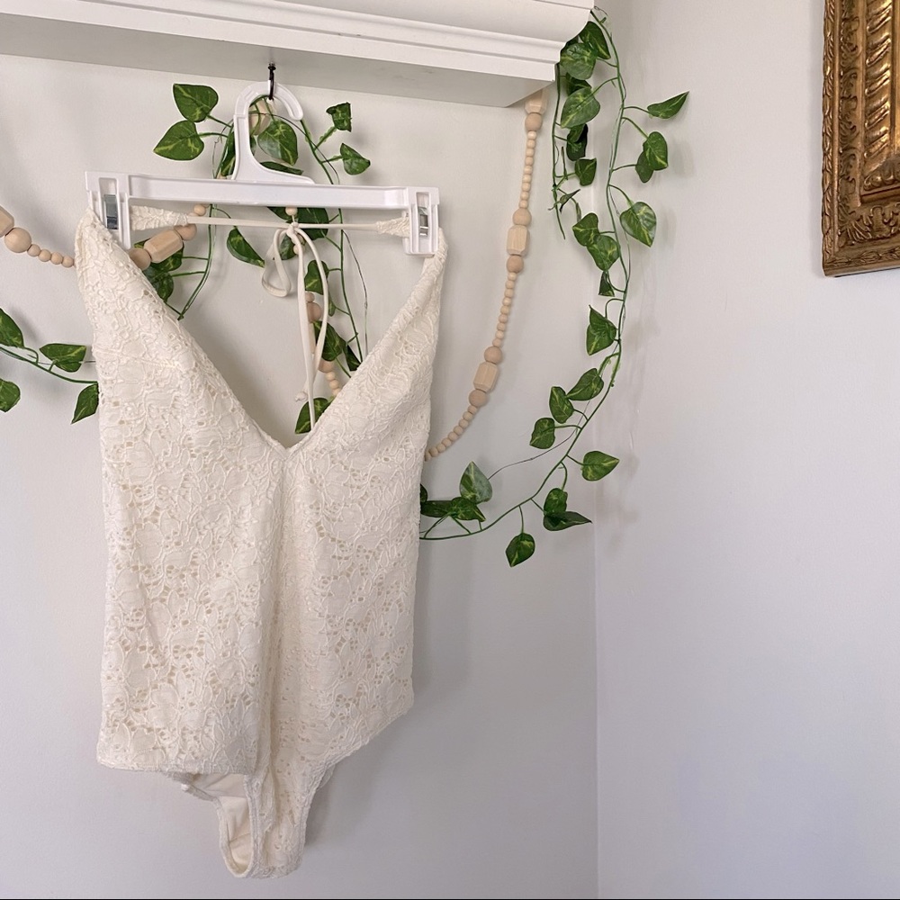H&M Lace Bodysuit.